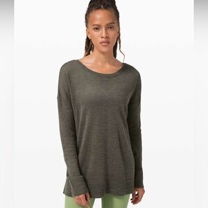 Lululemon Well Being Crew Sweater *Linen
Grey Sage